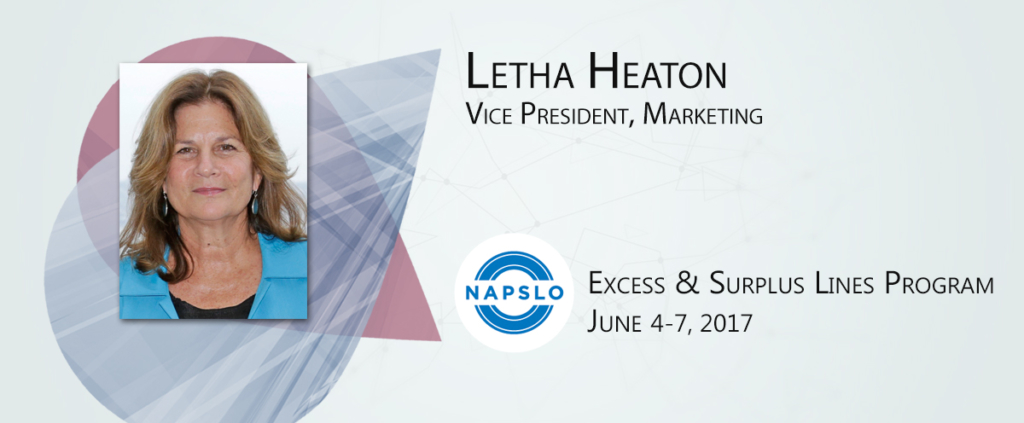 Letha Heaton Speaking at the NAPSLO Excess & Surplus Lines Program