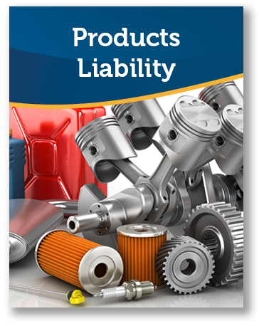 Cover of Products Liability Insurance Coverage Brochure