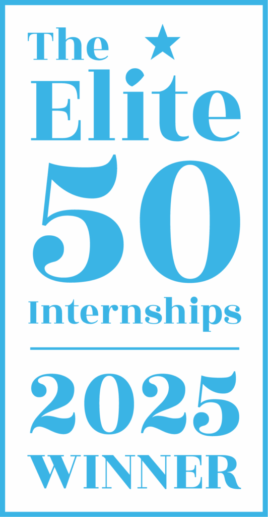 RISE The Elite 50 Internships - 2025 Award Badge