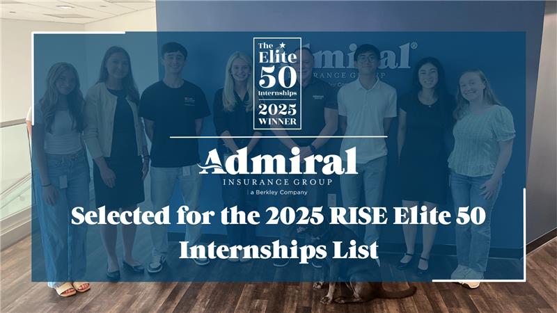 RISE The Elite 50 Internships - 2025 Award Badge